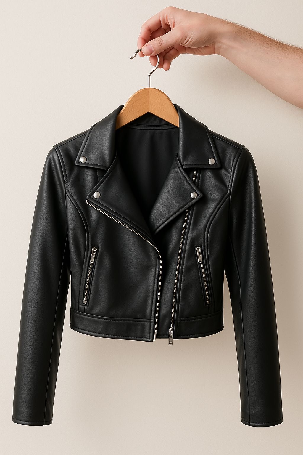 Chaqueta de cuero